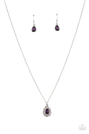 Vintage Validation - Purple Necklace