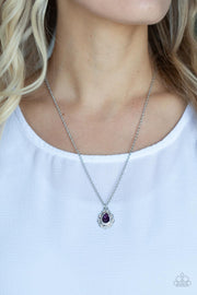 Vintage Validation - Purple Necklace