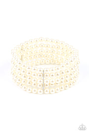 A Pearly Affair - White Bracelet