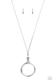 BLING Into Focus - Silver Necklace