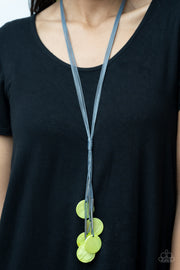 Tidal Tassels-Green Necklace