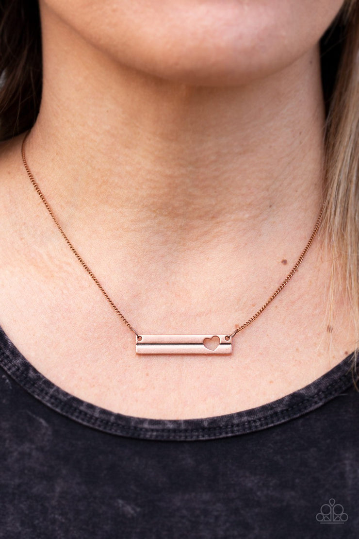 Sending All My LoveCopper Necklace