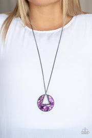 Chromatic Couture - Purple Necklace