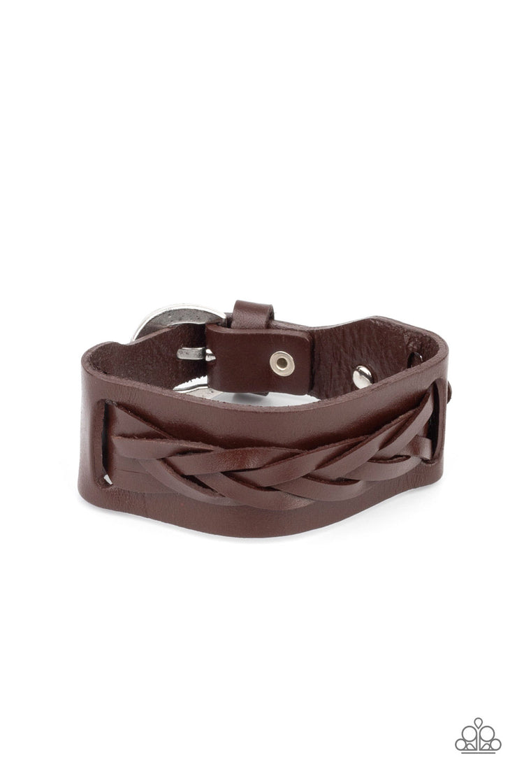 Practical Pioneer - Brown Bracelet