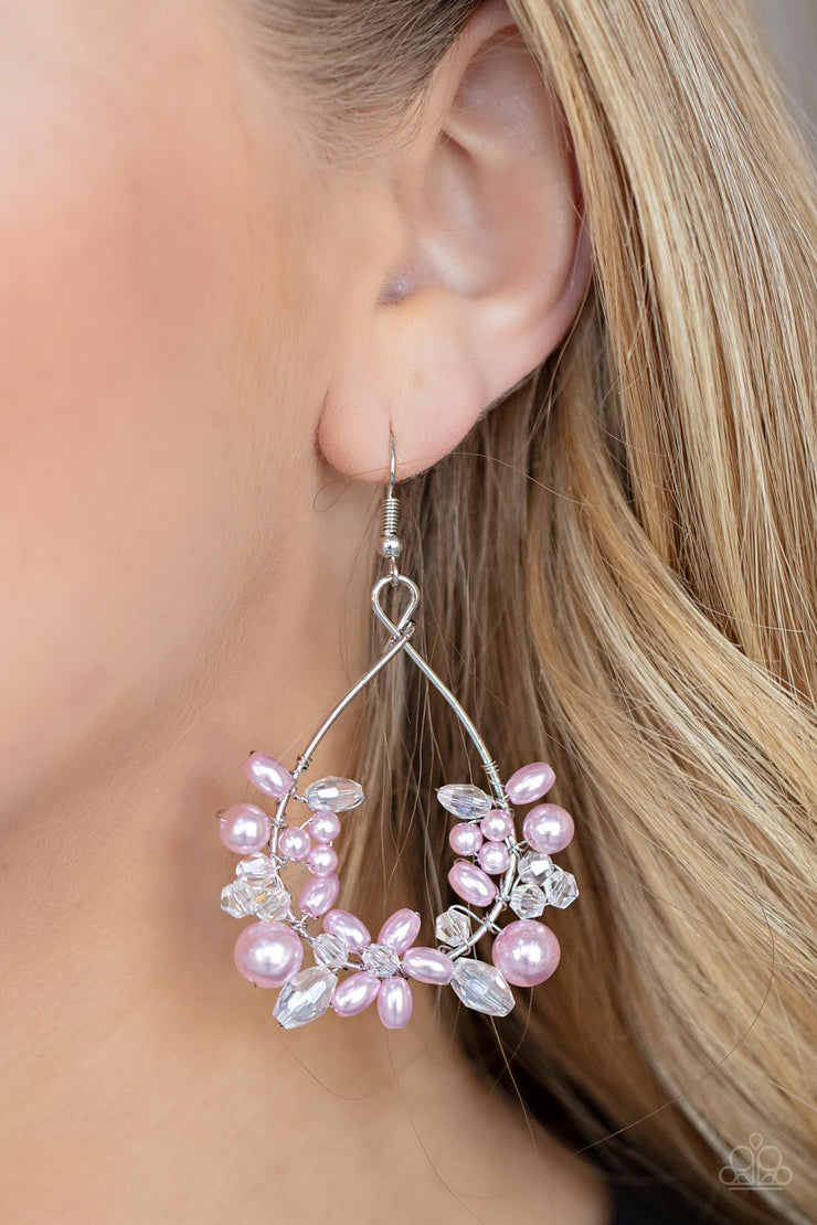 Marina Banquet - Pink Earring