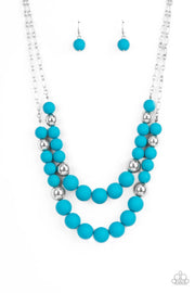 Vivid Vanity - Blue Necklace