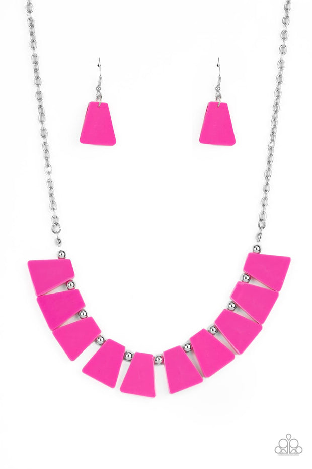 Vivaciously Versatile - Pink Necklace