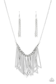 Industrial Jungle - Silver Necklace