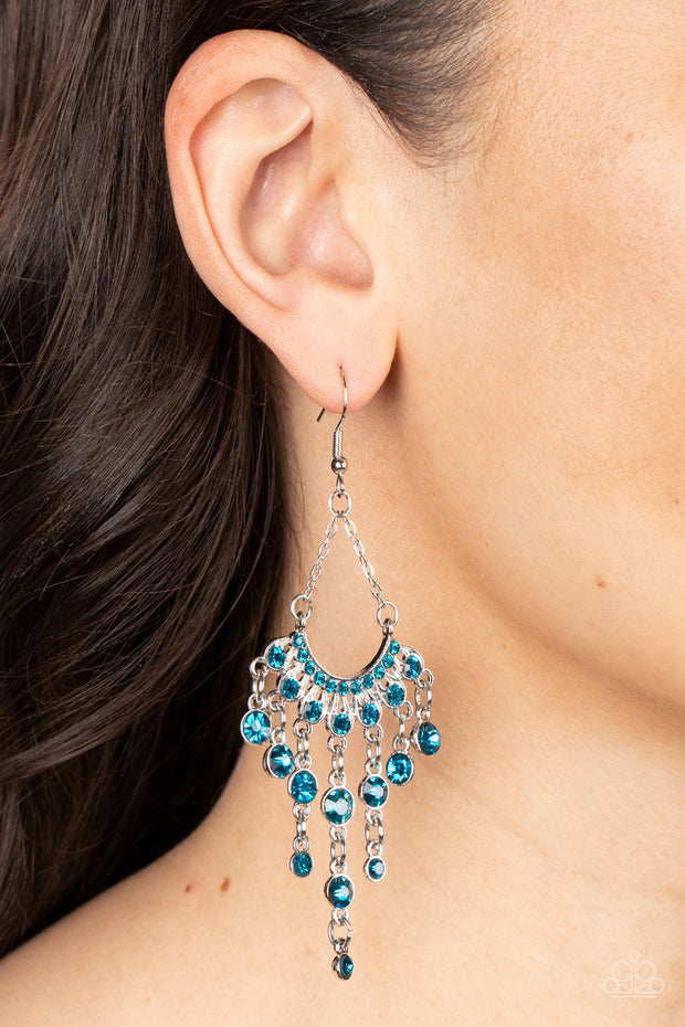 Commanding Candescence - Blue Earring