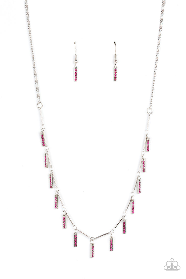 Metro Muse - Pink Necklace