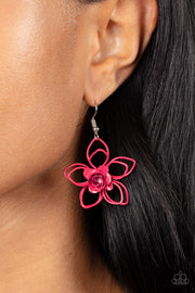 Botanical Bonanza - Pink Earring