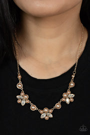 Royally Ever After - Brown Necklace