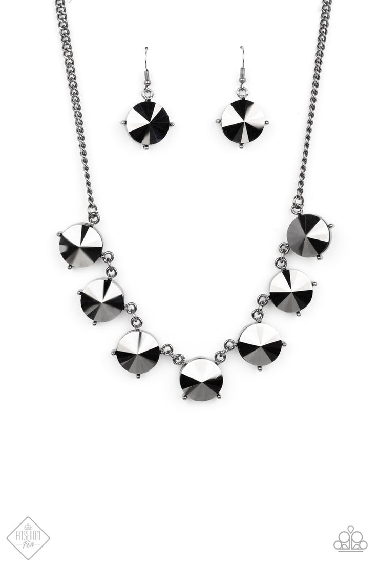 The SHOWCASE Must Go On - Black Necklace