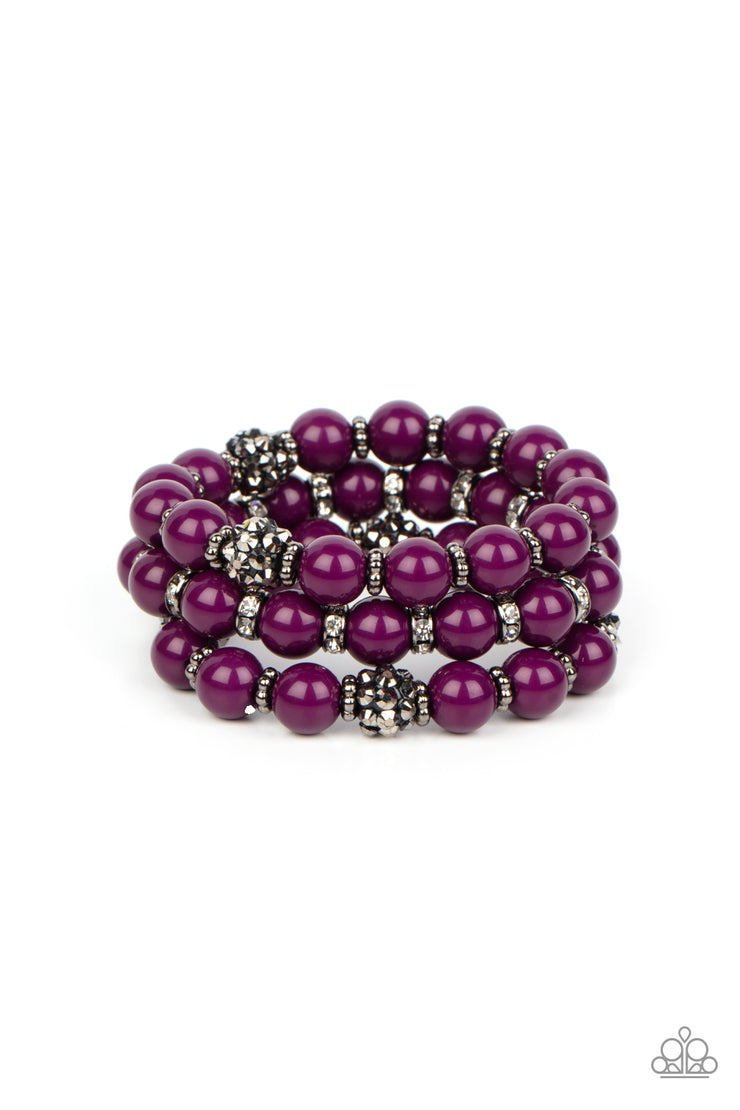 Poshly Packing - Purple Bracelet