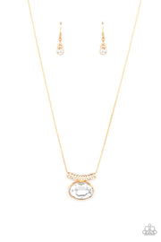 Pristinely Prestigious - Gold Necklace