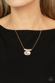 Pristinely Prestigious - Gold Necklace