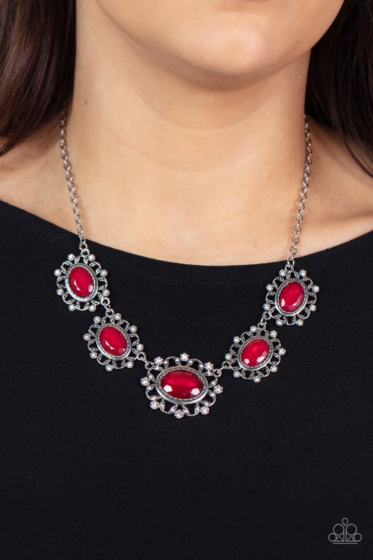Meadow Wedding-Red Necklace