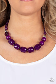 Ten Out of TENACIOUS - Purple Necklace
