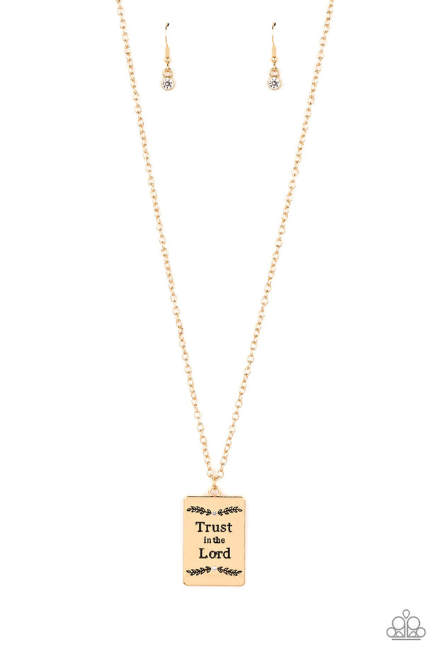 All About Trust - Gold Necklace