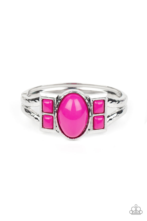 A Touch of Tiki - Pink Bracelet