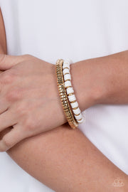 Catalina Marina - White Bracelet