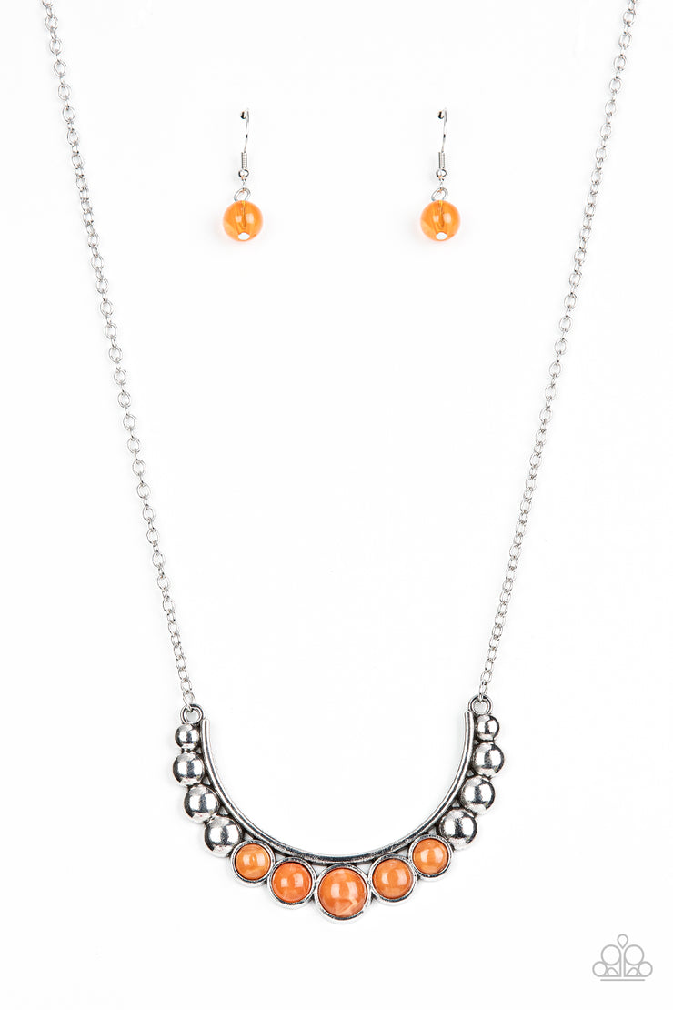 Horseshoe Bend - Orange Necklace