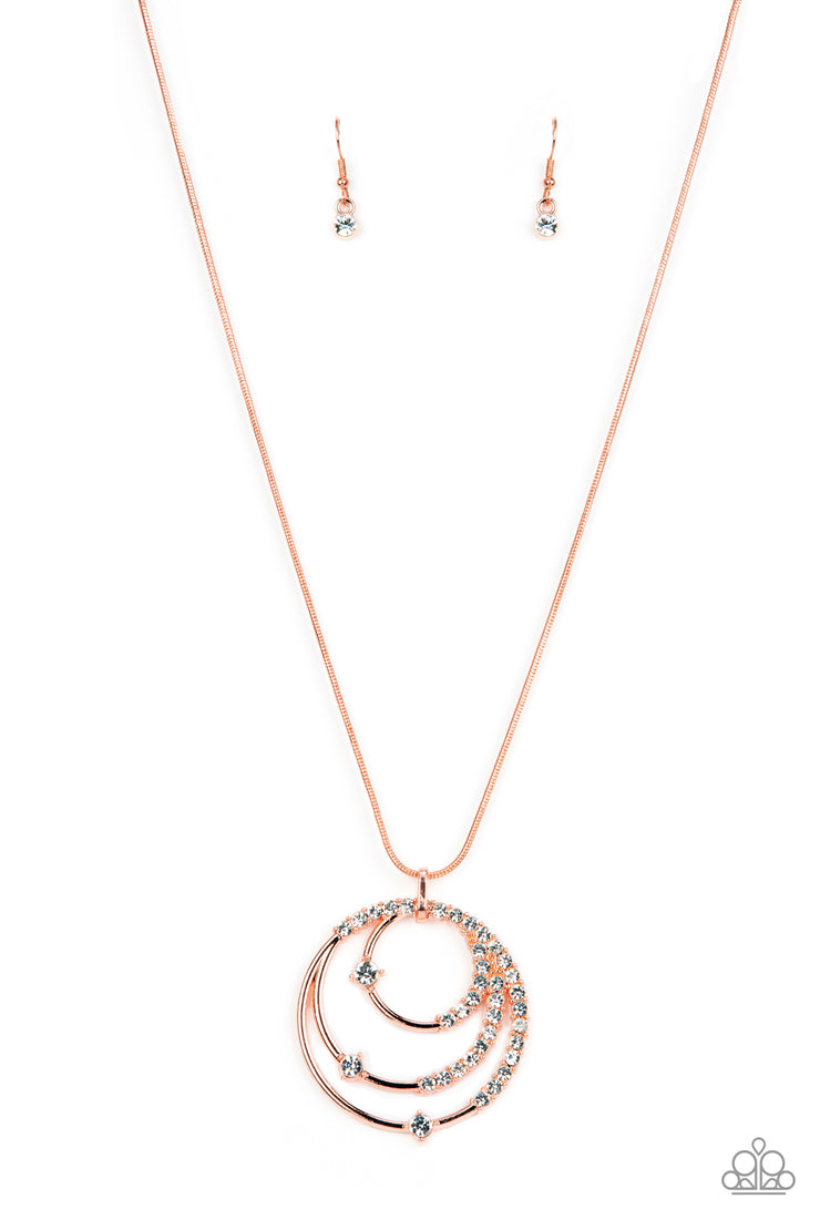 Ecliptic Elegance - Copper Necklace