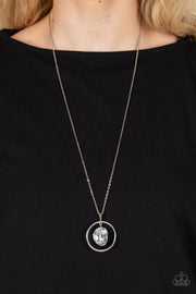 Hands-Down Dazzling - Silver Necklace