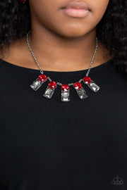 Celestial Royal - Red Necklace
