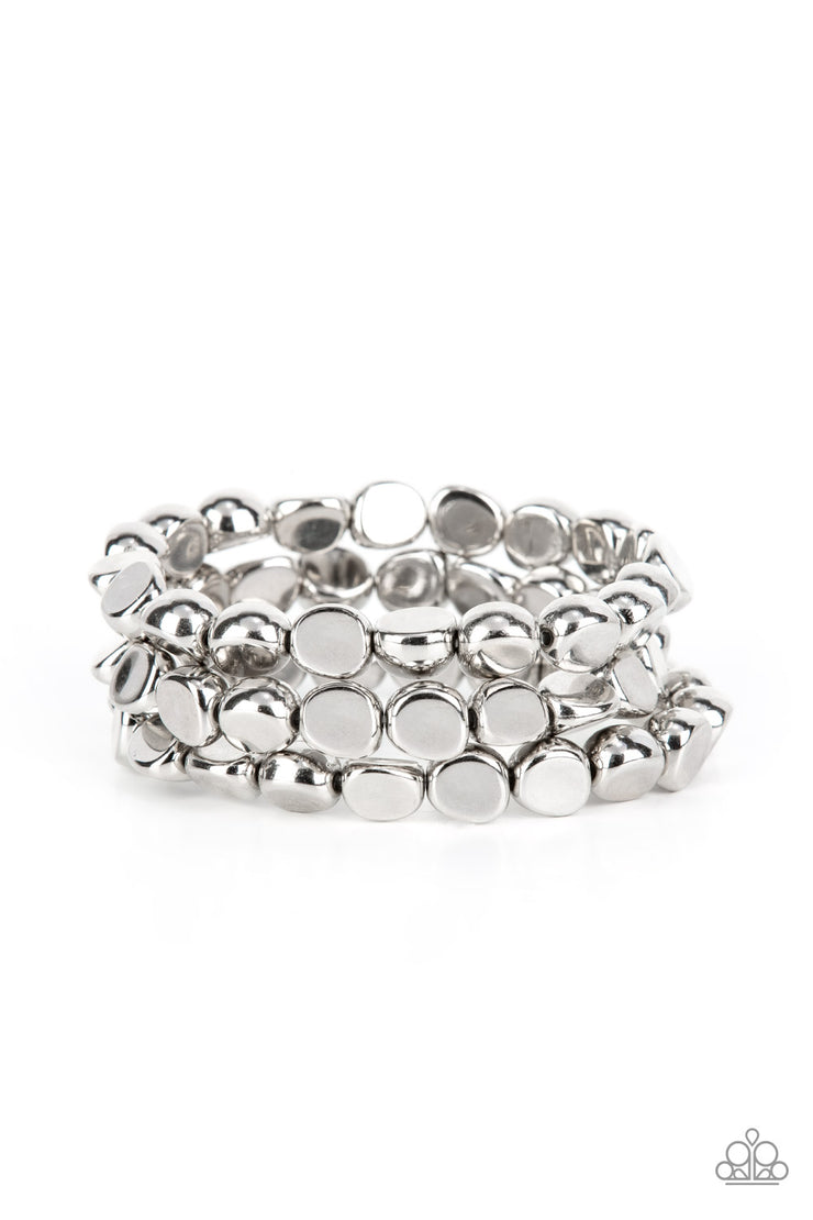HAUTE Stone - Silver Bracelet