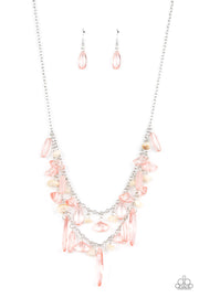 Candlelit Cabana - Pink Necklace