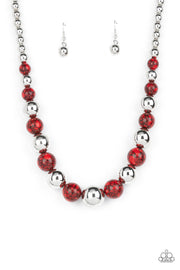 Stone Age Adventurer - Red Necklace