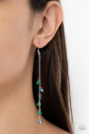 Extended Eloquence - Green Earring