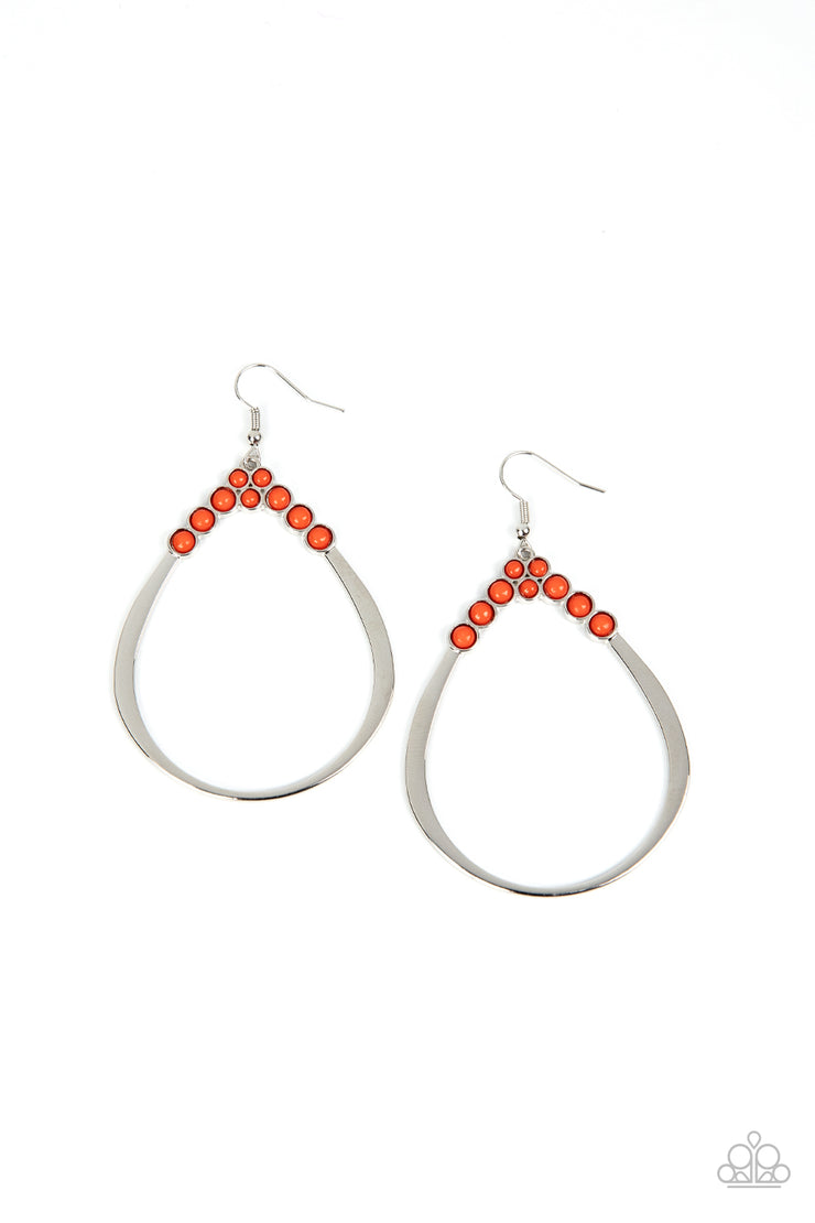 Festive Fervor - Orange Earring