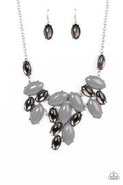 Date Night Nouveau - Silver Necklace