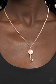 Prized Key Player - Copper Necklace