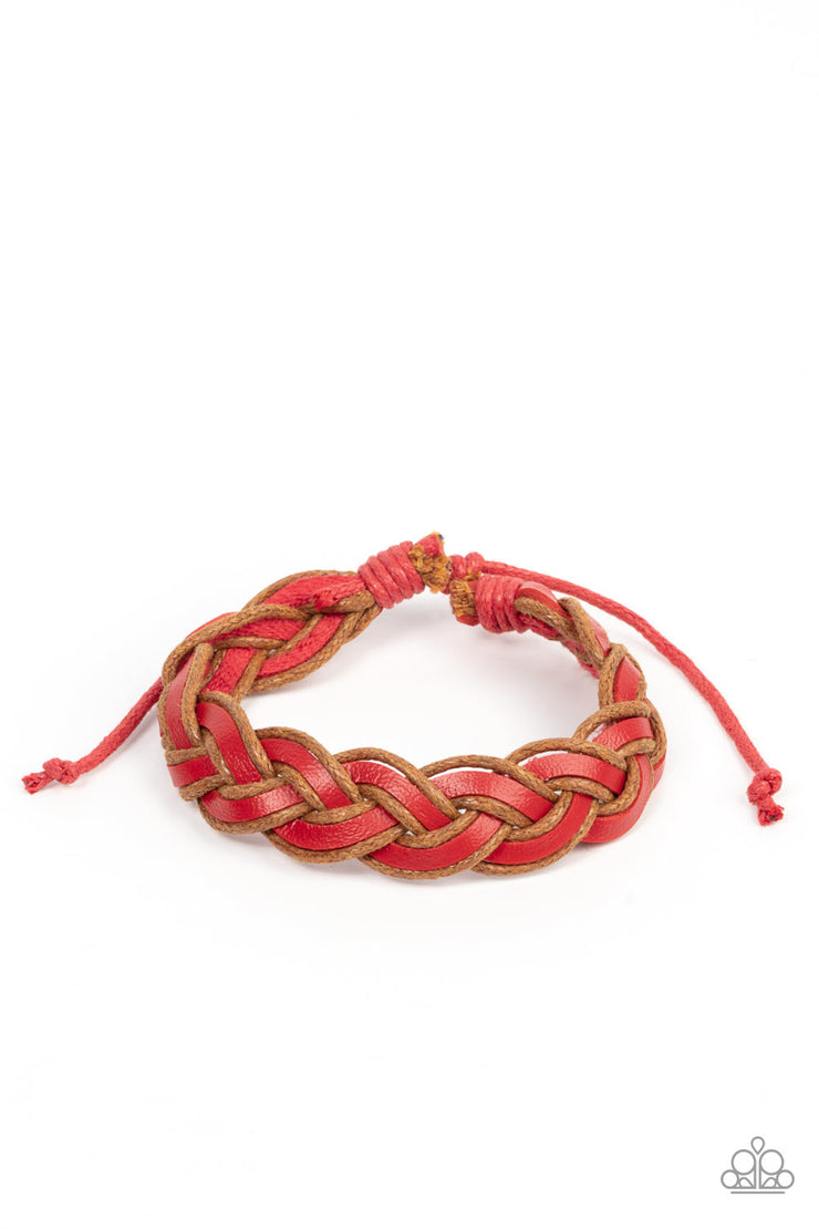 Alpine Alpha - Red Bracelet