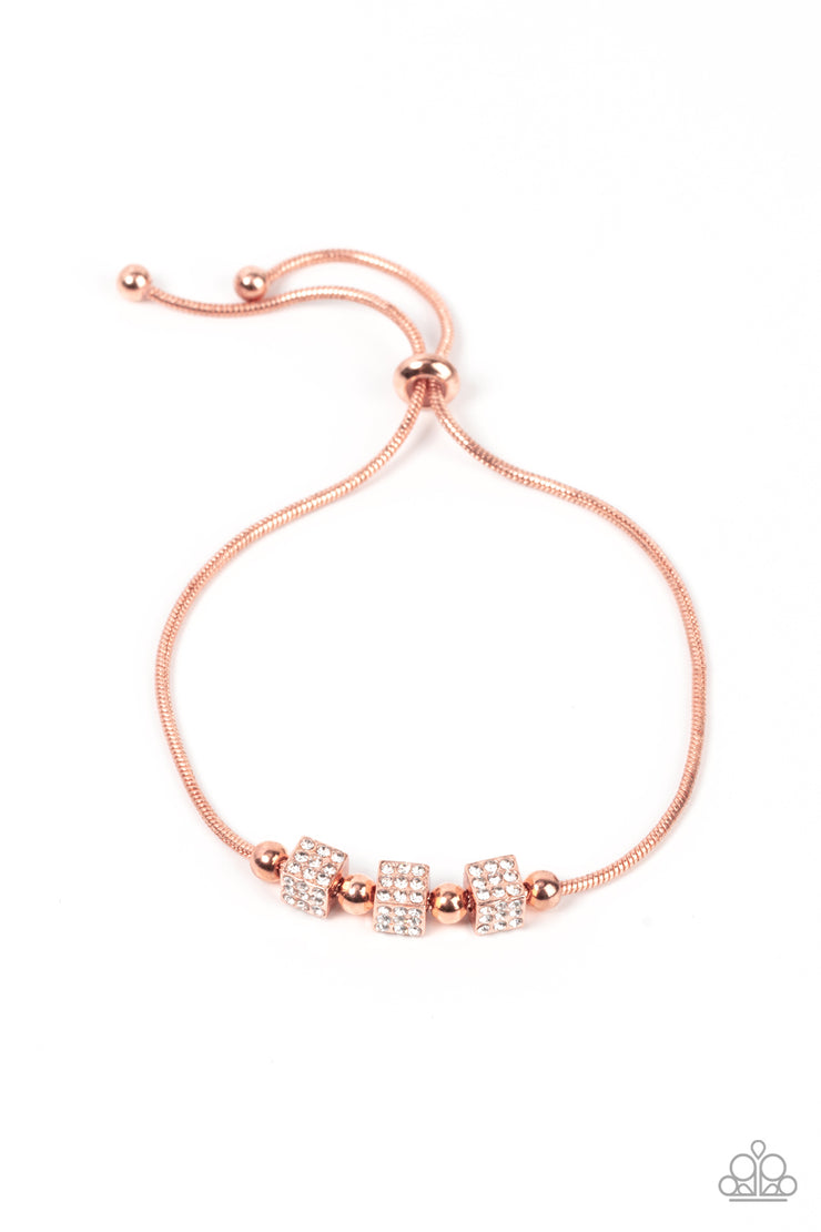Roll Out the Radiance - Copper Bracelet