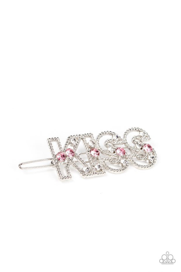 Kiss Bliss - Pink Hairclip
