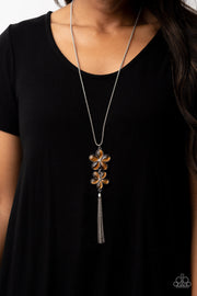 Perennial Powerhouse - Brown Necklace