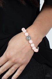 Upscale Whimsy - Pink Bracelet