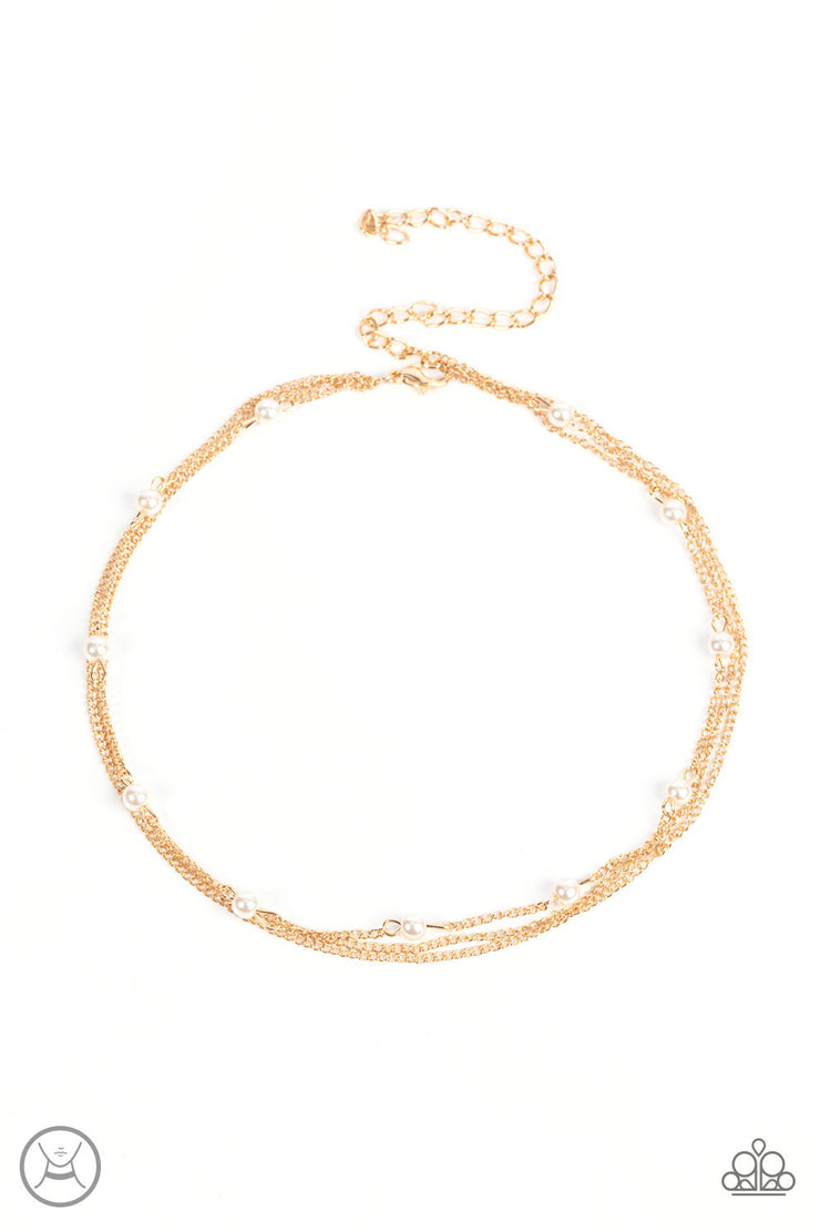 Daintily Dapper - Gold Necklace
