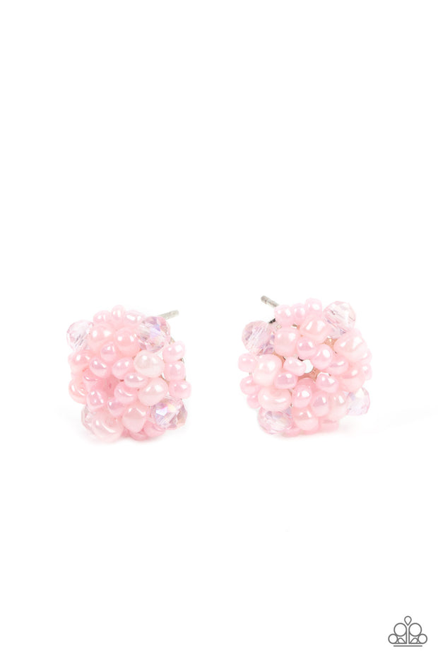 Bunches of Bubbly - Pink Earring