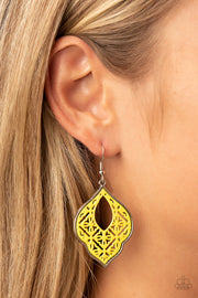 Thessaly Terrace - Yellow Earring