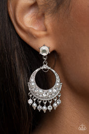 Marrakesh Request - White Earring