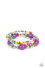 Confidently Crafty - Purple  Bracelet