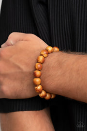 Totally Timber Mill - Brown Bracelet
