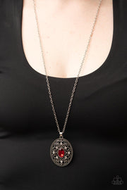 Sonata Swing - Red Necklace