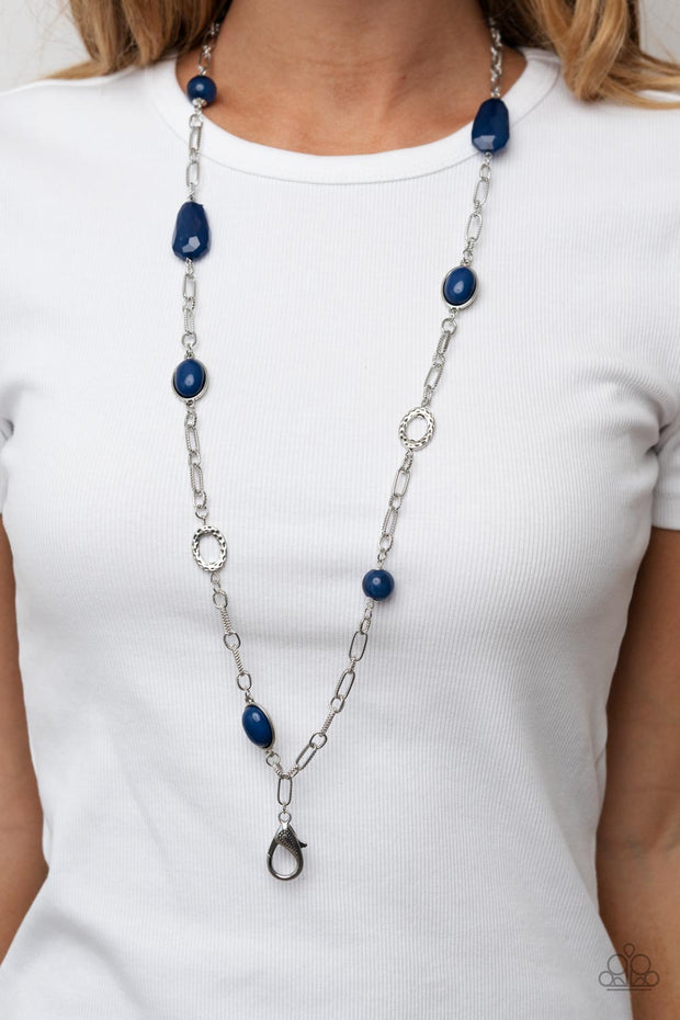Barcelona Bash - Blue Necklace