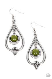 Ethereal Emblem - Green Earring